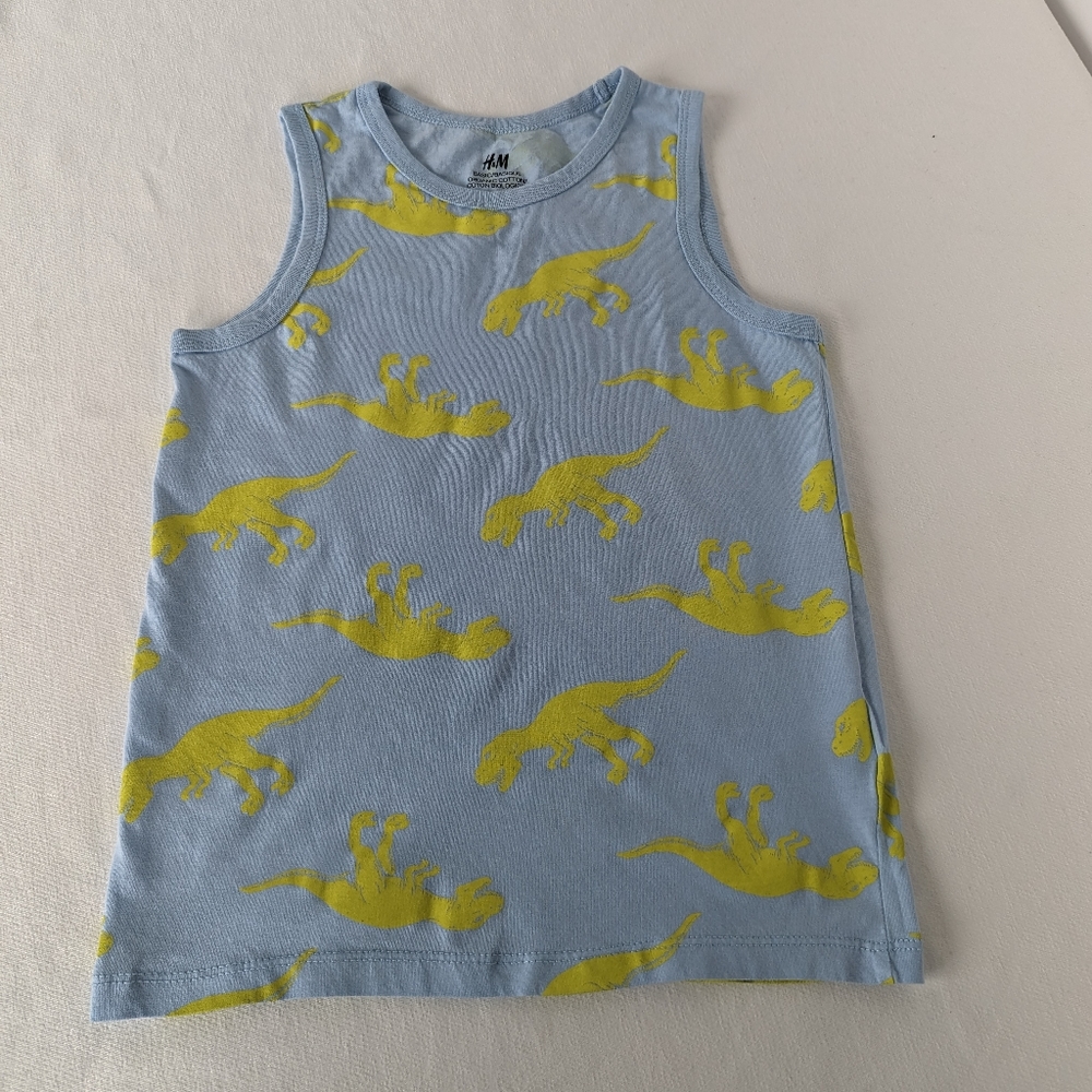 H&M Boys Sleeveless T Shirt Size 6/7